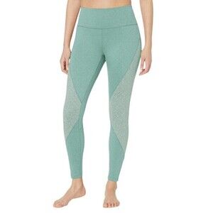 Women Green Leggings Small High Waist NEW
